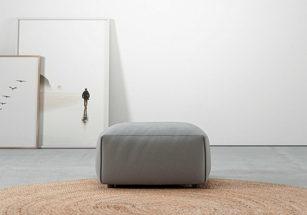 Bild 1 von Andas Hocker Glimminge, passend zur Serie "Glimminge", Grau