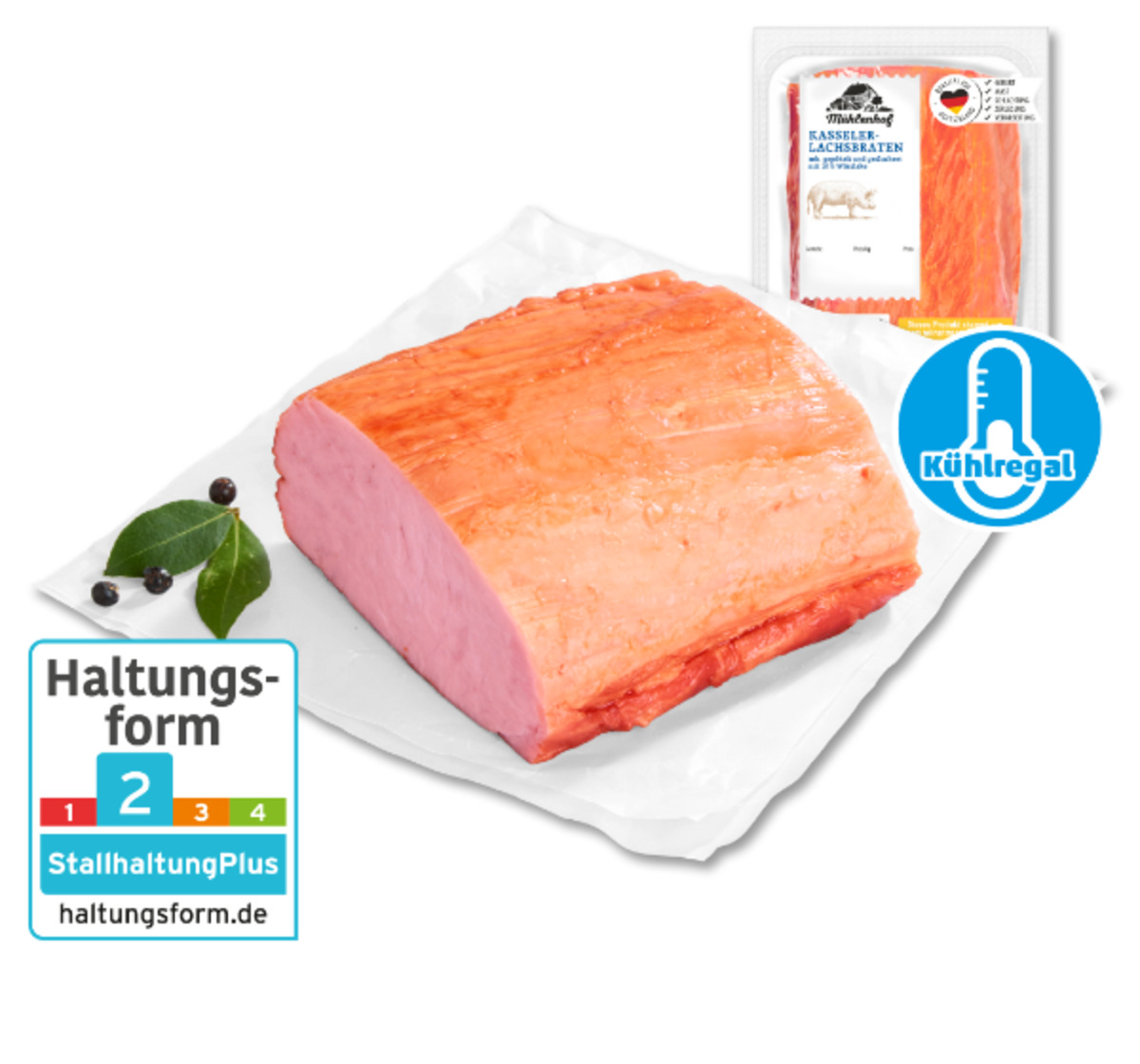 Bild 1 von MÜHLENHOF Frischer Kasseler-Lachsbraten*