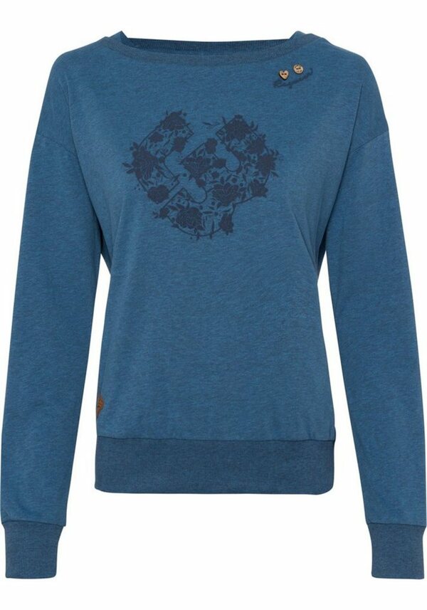 Bild 1 von Ragwear Sweater RAG Sweat NEREA FRONTPRINT O mit schönem Frontprint, Blau