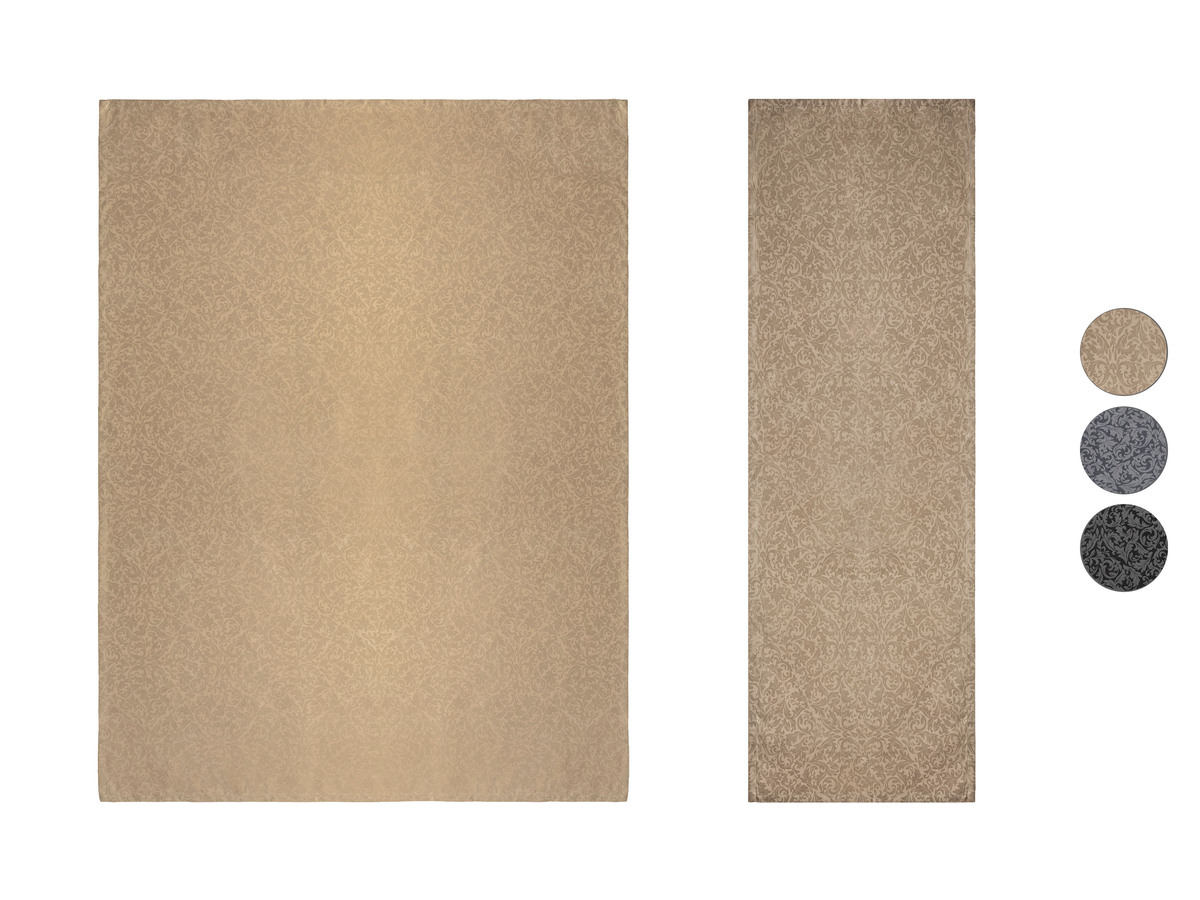Bild 1 von LIVARNO home Jacquard-Tischdecke / -Tischläufer, wasserabweisend