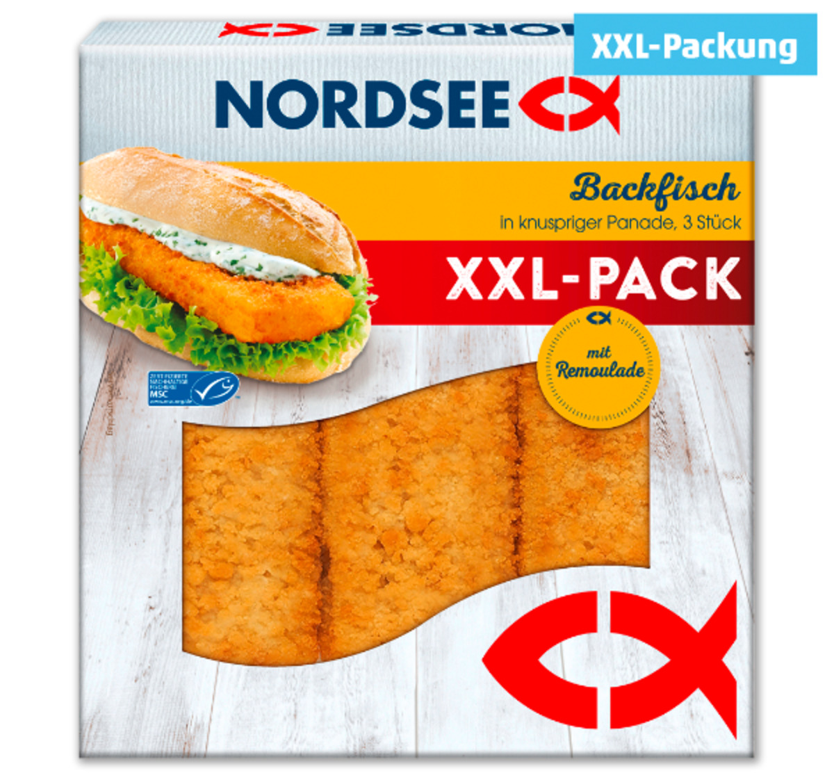 Bild 1 von NORDSEE Backfisch*
