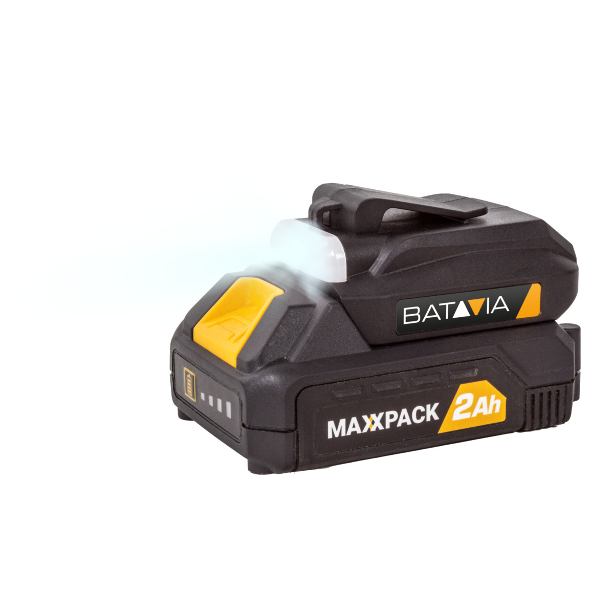 Bild 2 von Batavia 18 V USB-Akku-Adapter (2x) + Taschenlampe