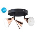 Bild 2 von 3er LED-Wand-u. Deckenspot "Copper" d:38cm