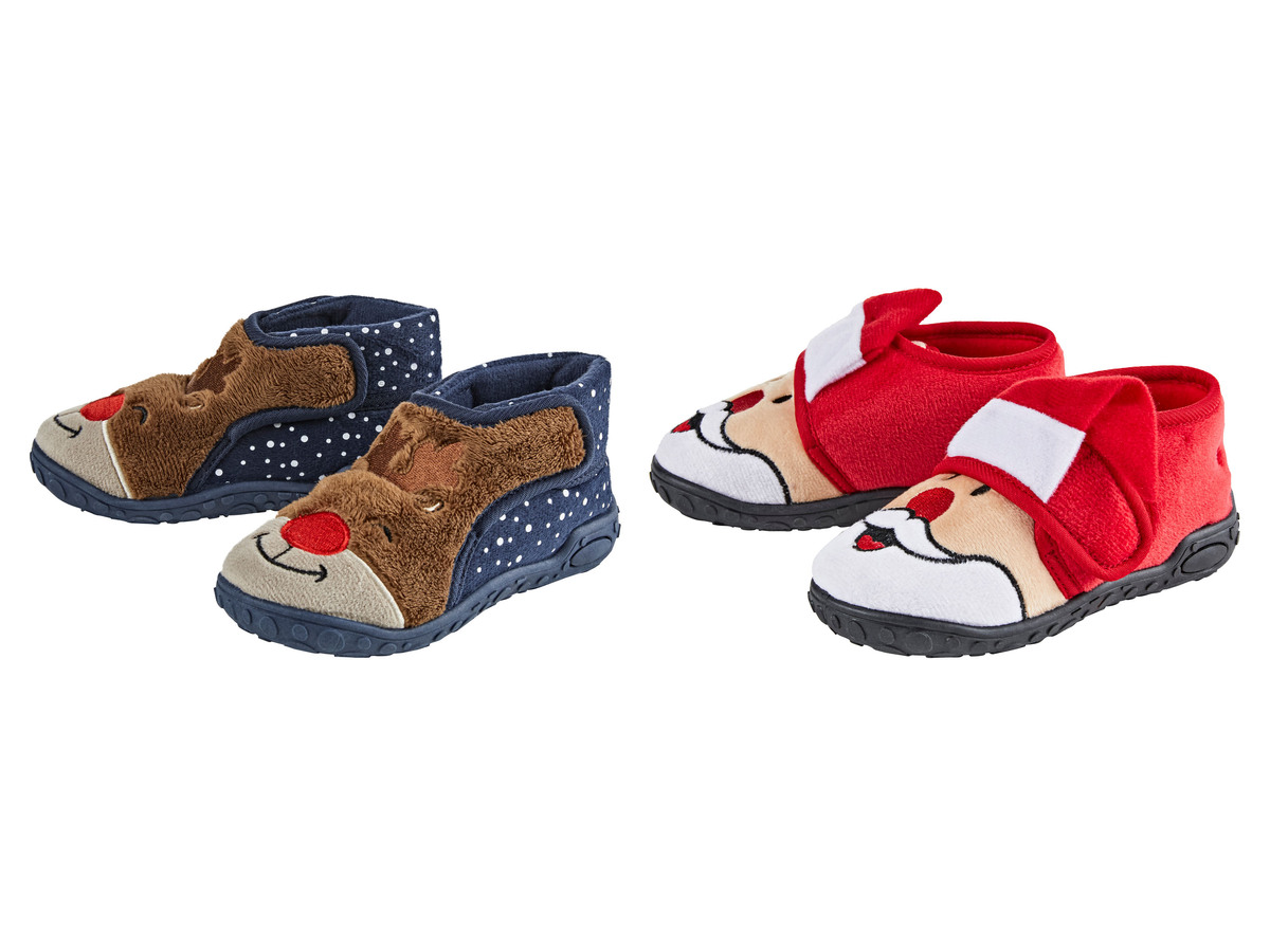 Bild 1 von lupilu® Kinder Hausschuhe im Weihnachtsdesign