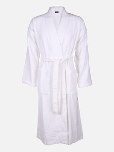 Bademantel in Kimonoform
                 
                                                        Weiß