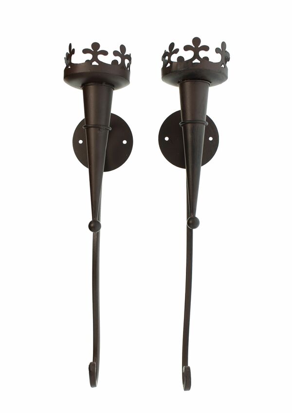 Bild 3 von HomeLiving Wandleuchter, 2er Set, klassisches Design, geschwungene Form, zeitlos, dekorativ