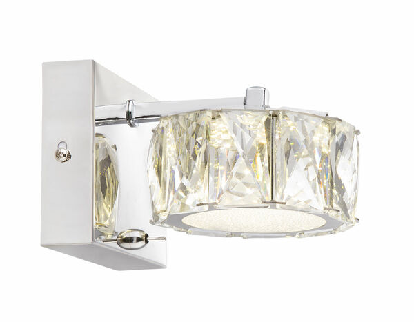 Bild 2 von Globo Lighting - AMUR - Wandleuchte Metall verchromt, LED