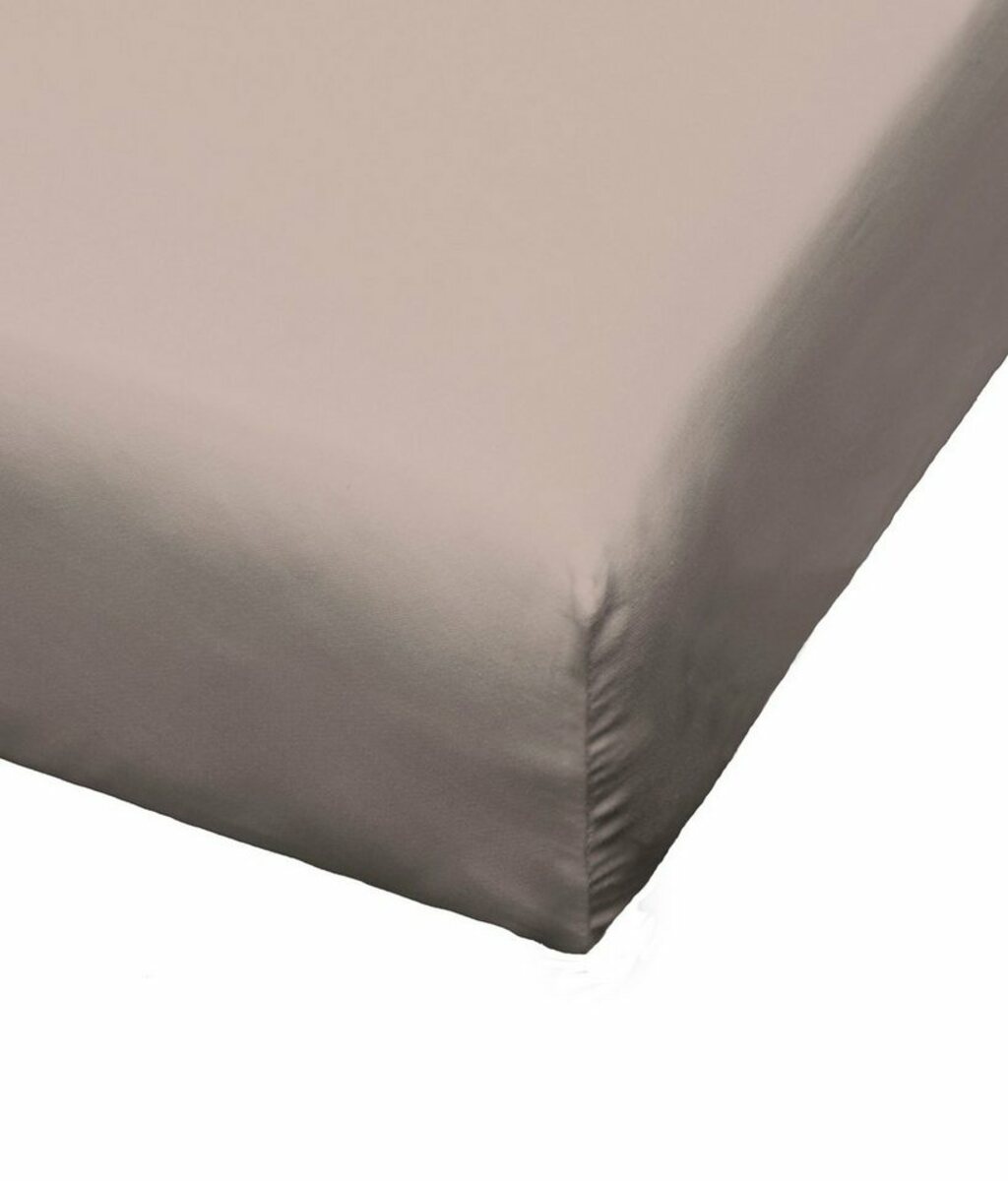 Bild 1 von Spannbettlaken Biber, kuschelig warm im Winter, BIERBAUM, Biber, Gummizug: rundum, (1 Stück), 100% Baumwolle, pflegeleicht, für Matratzen bis 20 cm Höhe, Beige|braun