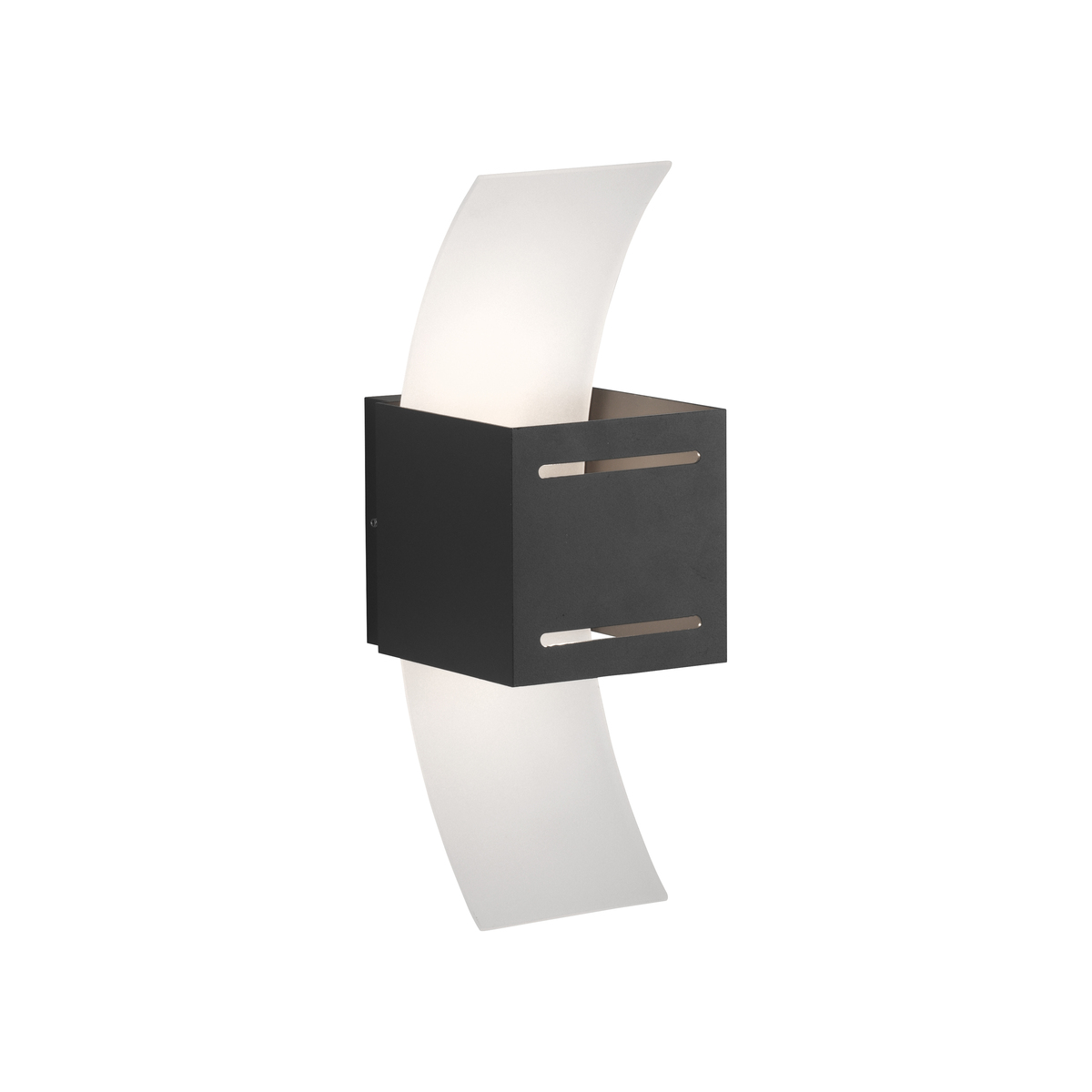 Bild 1 von Paul Neuhaus, 1-flammige Wandleuchte, Lichtaustritt oben und unten, anthrazit ORMA