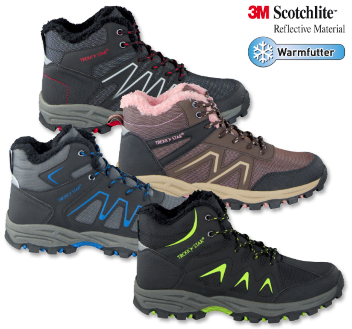 Bild 1 von TREKK STAR Warmfutter-Outdoorstiefel*