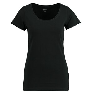 Damen-T-Shirt Stretch, Schwarz, 50