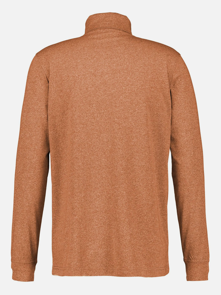 Bild 2 von Herren T-Shirt mit Rollkragen                                                                         Rot