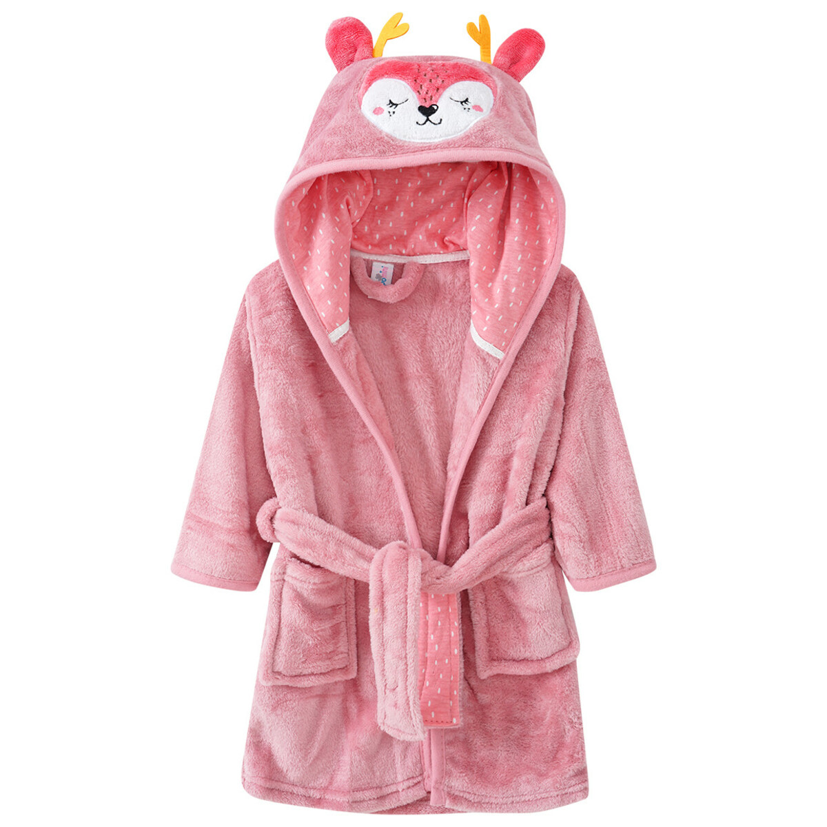 Bild 1 von Baby Bademantel aus Fleece HELLBRAUN