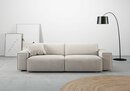 Bild 1 von Andas Big-Sofa Glimminge, besondere Kedernähte, auch in Breitcord + Easy care-Bezug, Zierkissen, Beige