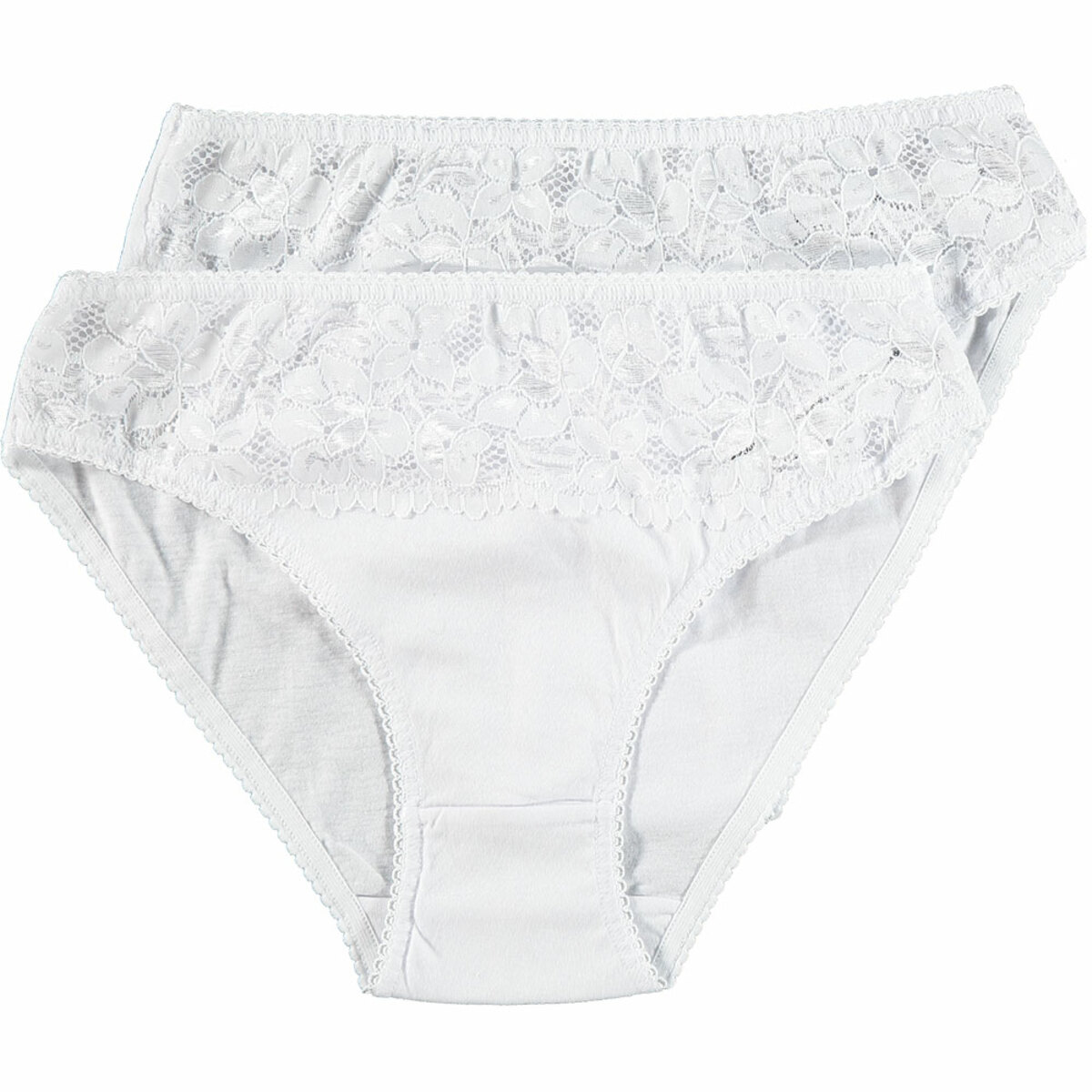 Bild 1 von Maya Damen-Slip 2er-Pack, Weiß, L