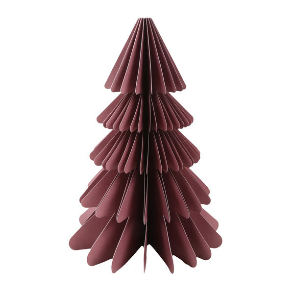 Bild 1 von Papier-Weihnachtsbaum mit Magnet 30cm
                 
                                                        Rot