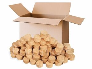 Floranica Brikett im Karton 20 kg 100% Gepresste Holzbriketts Brikett Ideal für Kamin Ofen Raketenof