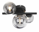 Bild 3 von Globo Lighting - RIHA - Wandleuchte Metall schwarz matt, 3x G9 LED