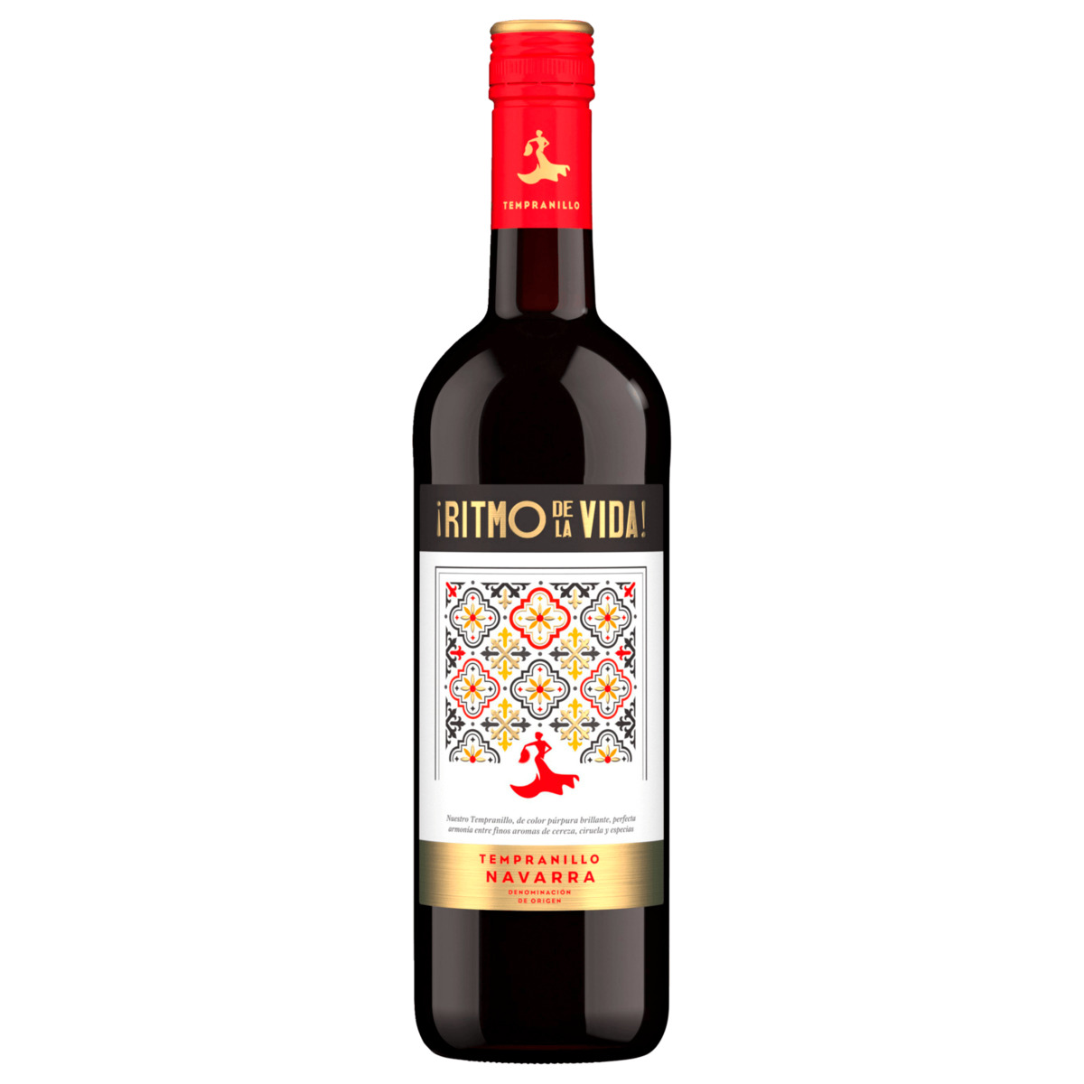 Bild 1 von Ritmo de la vida Rotwein Tempranillo trocken 0,75l
