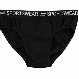 Sportswear Herren-Slip Stretch 2er-Pack, Schwarz, M