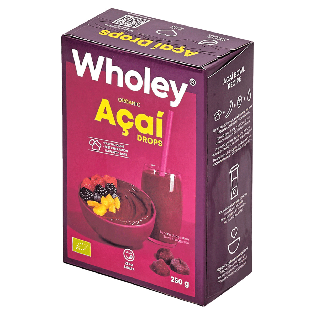 Bild 1 von Wholey Bio Acai Drops 250g