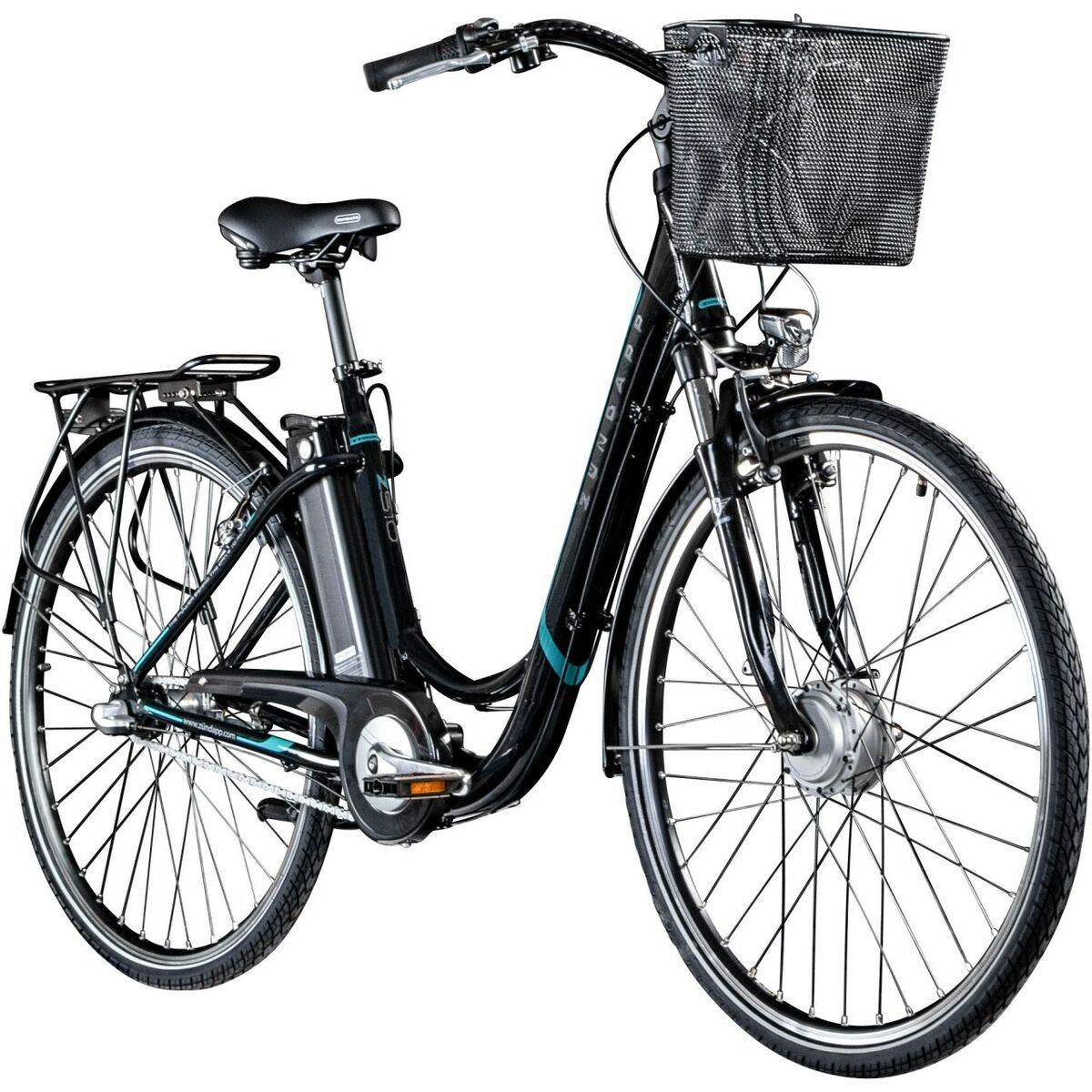 Bild 1 von Zündapp Z510 E Bike Damenfahrrad ab 155 cm Rücktritt Pedelec 28 Zoll Fahrrad mit tiefem Einstieg Hol