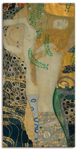 Artland Wandbild "Wasserschlangen I", Frau, (1 St.), als Leinwandbild, Wandaufkleber oder Poster in versch. Größen