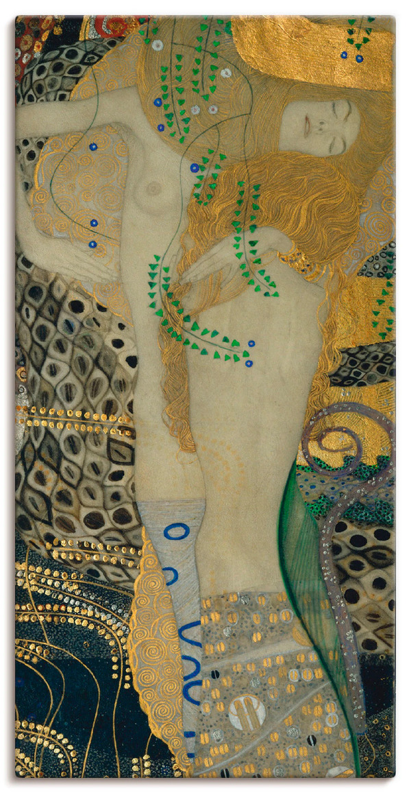 Bild 1 von Artland Wandbild "Wasserschlangen I", Frau, (1 St.), als Leinwandbild, Wandaufkleber oder Poster in versch. Größen