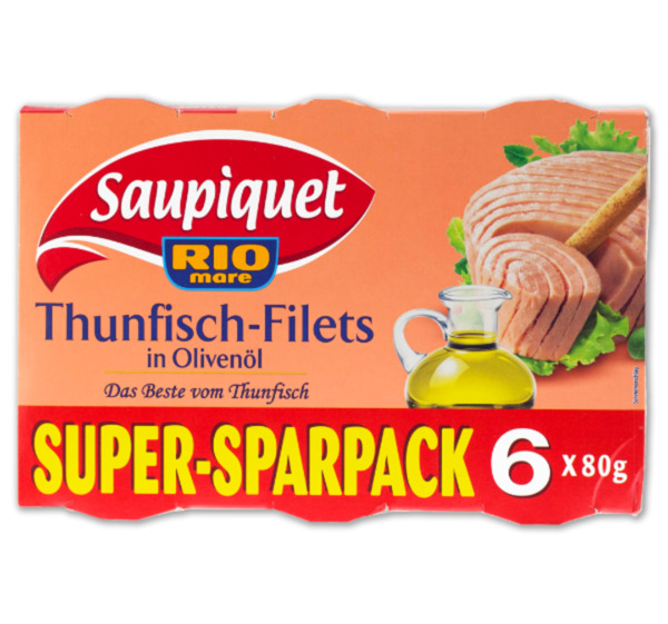 Bild 1 von SAUPIQUET Thunfisch-Filets in Olivenöl*