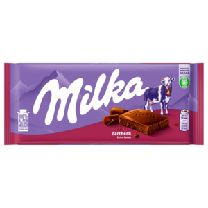 Milka Tafel Zartherbe Schokolade 100g