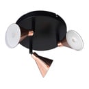 Bild 1 von 3er LED-Wand-u. Deckenspot "Copper" d:38cm