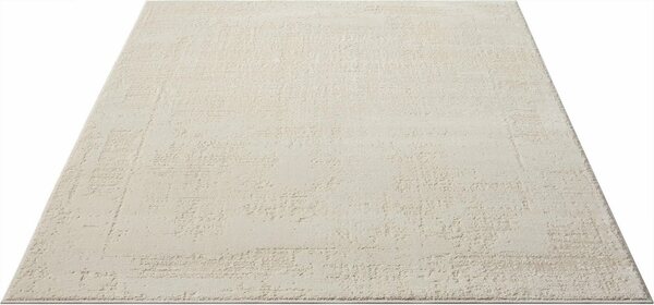 Bild 1 von Teppich Hamsa, Leonique, rechteckig, Höhe: 9 mm, dezenter Glanz, Schrumpf-Garn-Effekt, im Vintage-Look, dichte Qualität, Beige