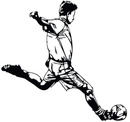 Bild 1 von Wall-Art Wandtattoo "Fußball Aufkleber Kicker 03", (1 St.)