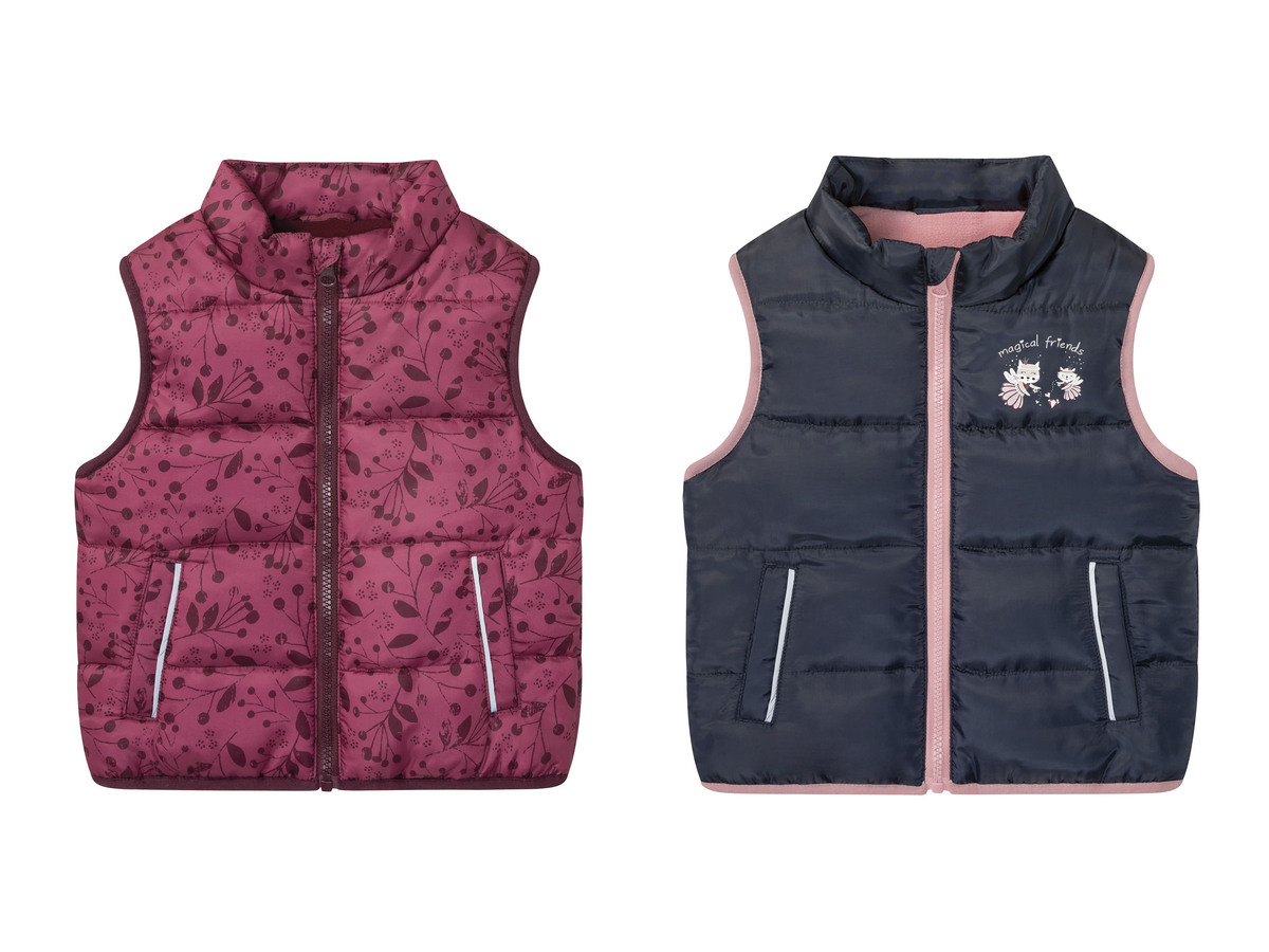 Bild 1 von lupilu® Kleinkinder Steppweste, wind- und wasserabweisend
