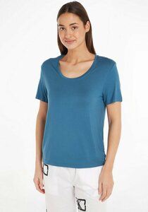 Calvin Klein Underwear T-Shirt S/S CREW NECK mit Rundhalsausschnitt, Blau