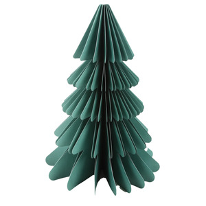 Papier-Weihnachtsbaum mit Magnet 30cm
                 
                                                        Grün