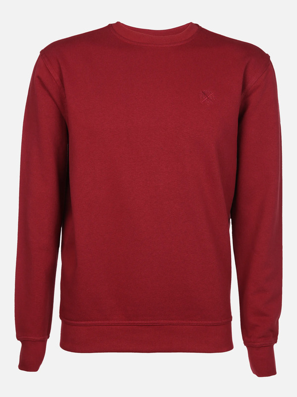 Bild 1 von Herren Sweatshirt unifarben
                 
                                                        Rot