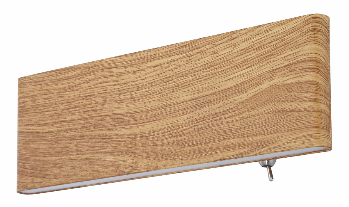 Bild 2 von Globo Lighting - SIEGFRIED - Wandleuchte Metall holzoptik, LED