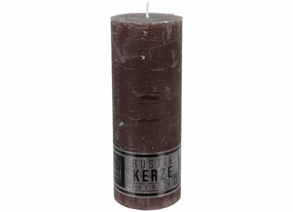 Bild 1 von Kerze Rustikal 68x180mm Anthrazit