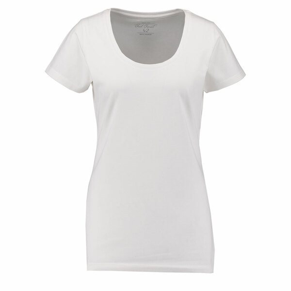 Bild 1 von Damen-T-Shirt Stretch, Weiß, 34