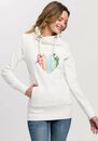 Bild 1 von Ragwear Sweater NESKA LOVE O mit asymetrischem Schalkragen im Rainbow Pride-Design, Beige