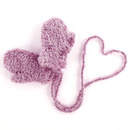 Bild 2 von Baby Flauschhandschuhe mit Kordel
                 
                                                        Rosa