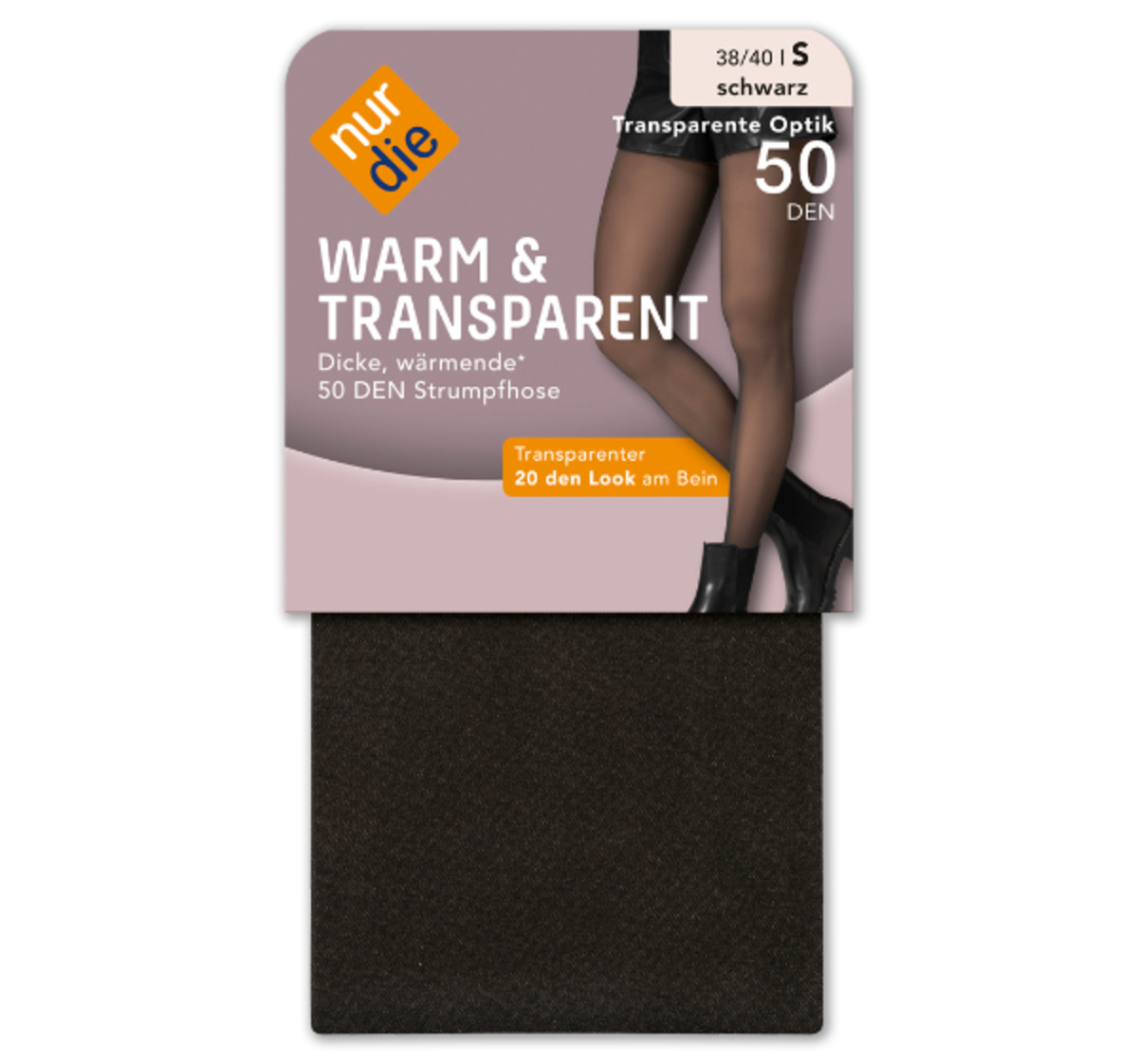 Bild 1 von NUR DIE Strumpfhose WARM & TRANSPARENT*