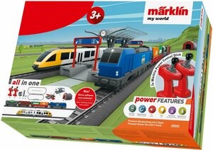 Märklin Modelleisenbahn-Set Märklin my world - Premium-Startpackung mit 2 Zügen - 29343, Spur H0, mit Licht- und Soundeffekten, Bunt