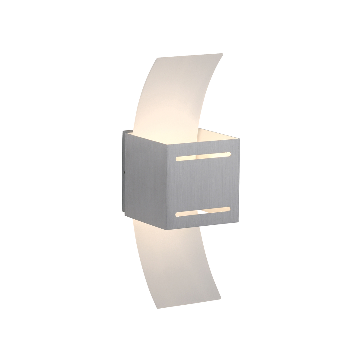 Bild 1 von Paul Neuhaus, 1-flammige Wandleuchte, Lichtaustritt oben und unten, aluminium ORMA