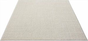 Teppich Selin, my home, rechteckig, Höhe: 9 mm, dezenter Glanz, Schrumpf-Garn-Effekt, im Vintage-Look, dichte Qualität, Beige