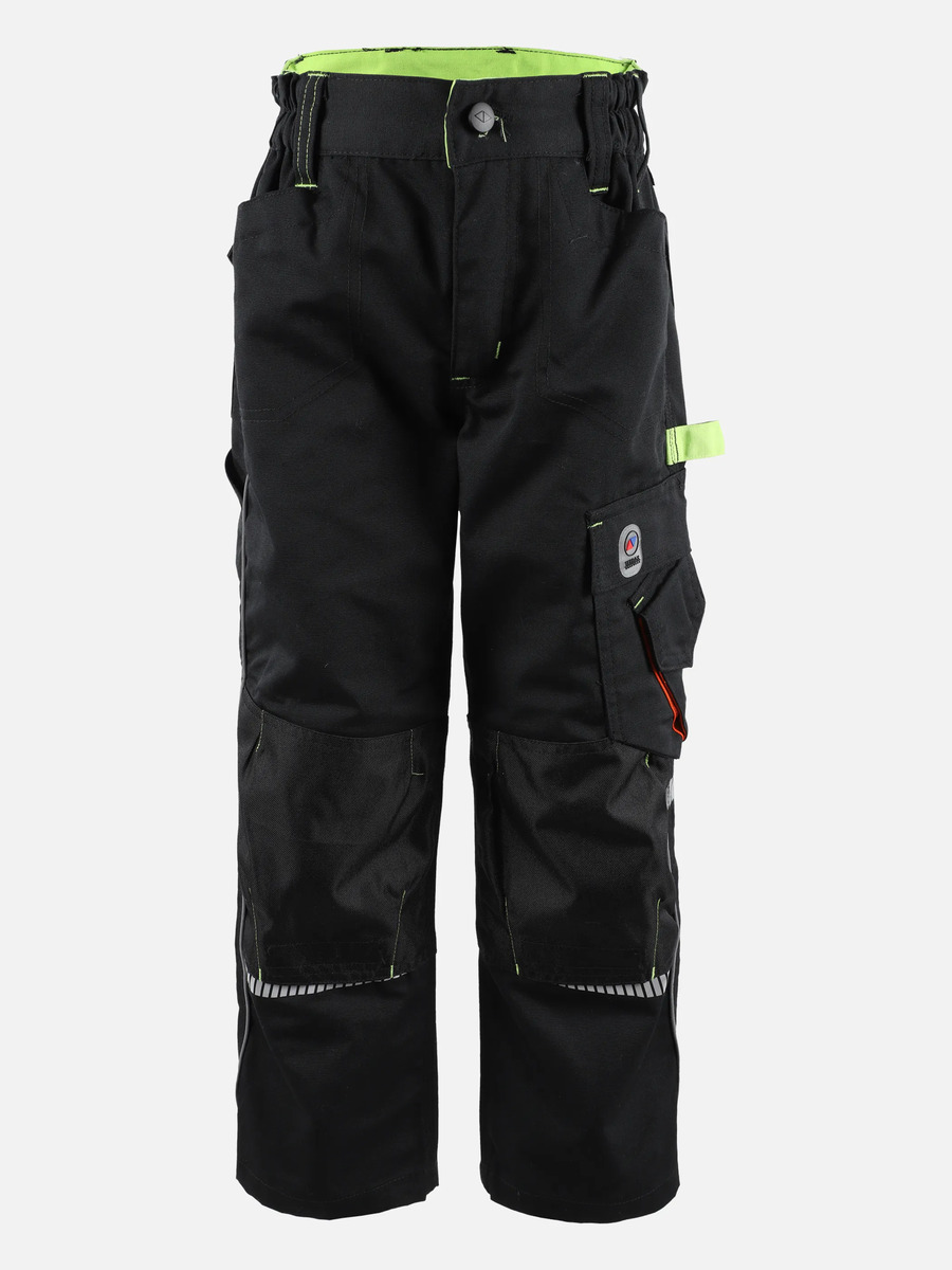 Bild 1 von Kinder Arbeitshose mit Neondetails
                 
                                                        Schwarz