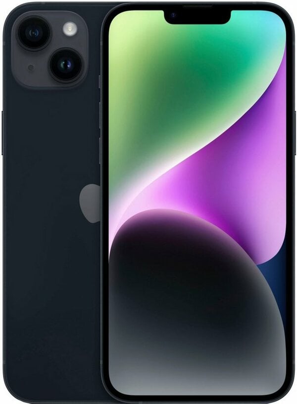 Bild 1 von Apple iPhone 14 Plus 512GB Smartphone (17 cm/6,7 Zoll, 512 GB Speicherplatz, 12 MP Kamera), Schwarz