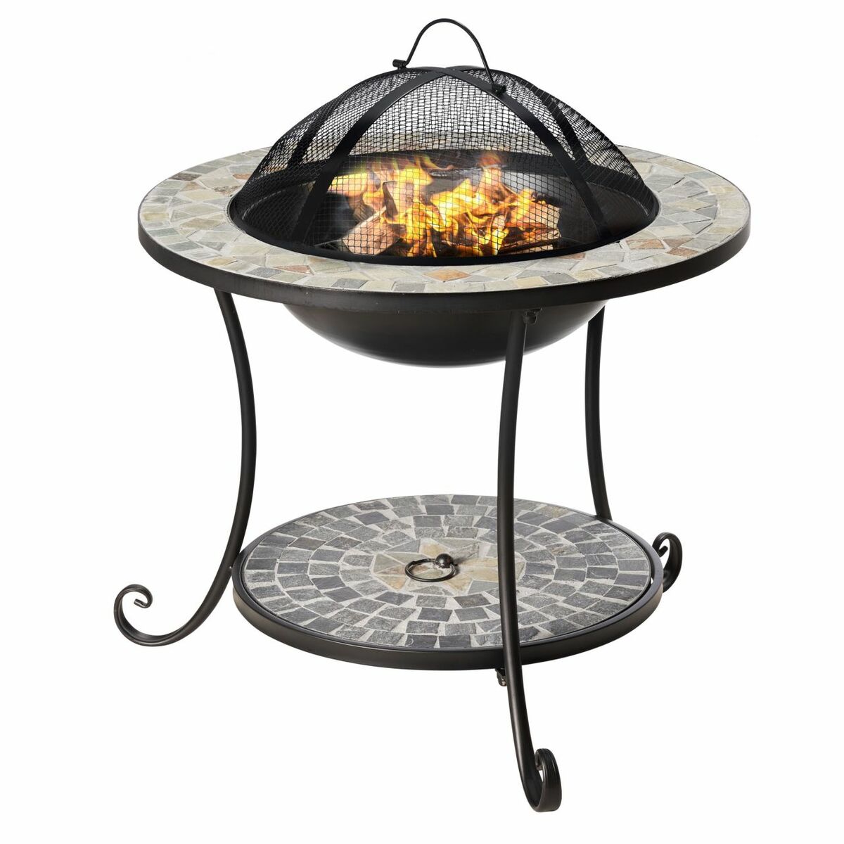 Bild 1 von Gartenfreude Feuerstelle Mosaik anthrazit