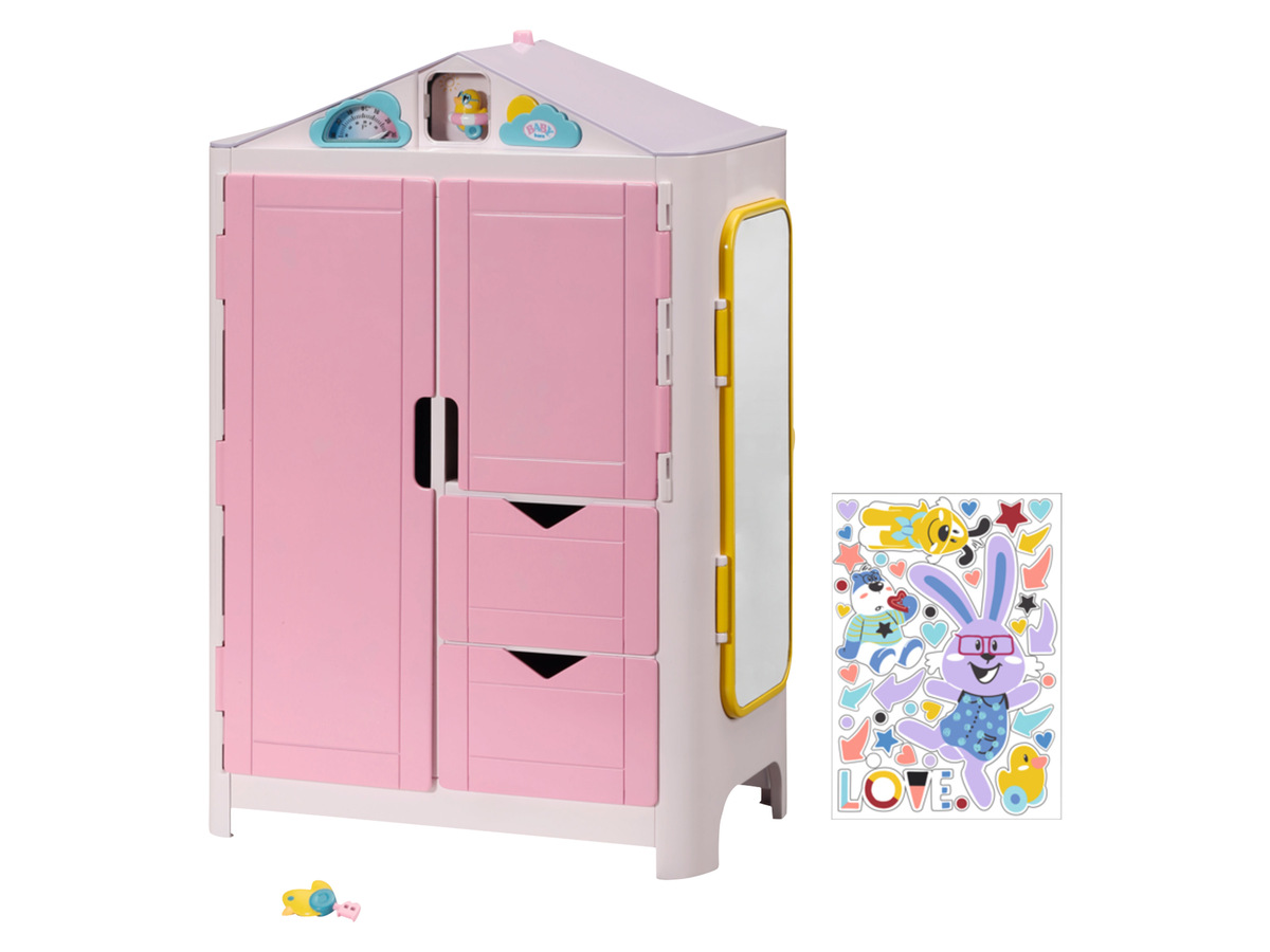 Bild 1 von Baby Born Puppen Schrank, mit Wetterente und Thermometer
